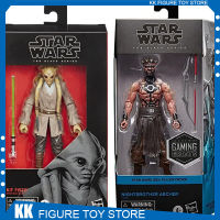 Star Wars อะนิเมะรูป Black Series Kit Fisto E9329 Nightbrother Archer Gaming Greats Action Figures ตุ๊กตาตุ๊กตาของเล่น15ซม.