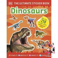 Good quality, great price &amp;gt;&amp;gt;&amp;gt; Difference but perfect ! Ultimate Sticker Book Dinosaurs หนังสือภาษาอังกฤษ พร้อมส่ง