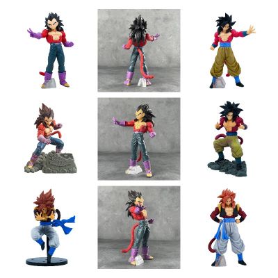 Goku Vegeta Super Figure Saiyan Pvc Model Toy Desktop Decor Gift Fan