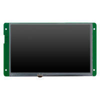 800*480 DMT80480Y07002N 7นิ้ว Resistive Touch LCD โมดูล Smart Serial Display 128MB FLASH