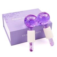 Facial Ice Globe 2PC Facial Roller For Cold Or Hot Skin Massagers For Face And Eye Rollers Reduce Puffiness Beauty Salon Use