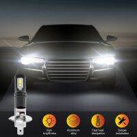 】【=-【 2X H1 6000K Super Bright White 6000LM DRL LED Headlight Bulb Kit High-Beam