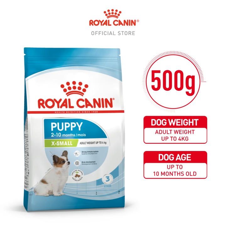 Royal Canin X-Small Puppy (500g) Dry Dog Food - Size Health Nutrition