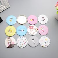 【BEIBEI】 【Ready Stock】 Fashion Portable Mini Makeup Mirror Sweet and Lovely Portable mini Mirror Gift