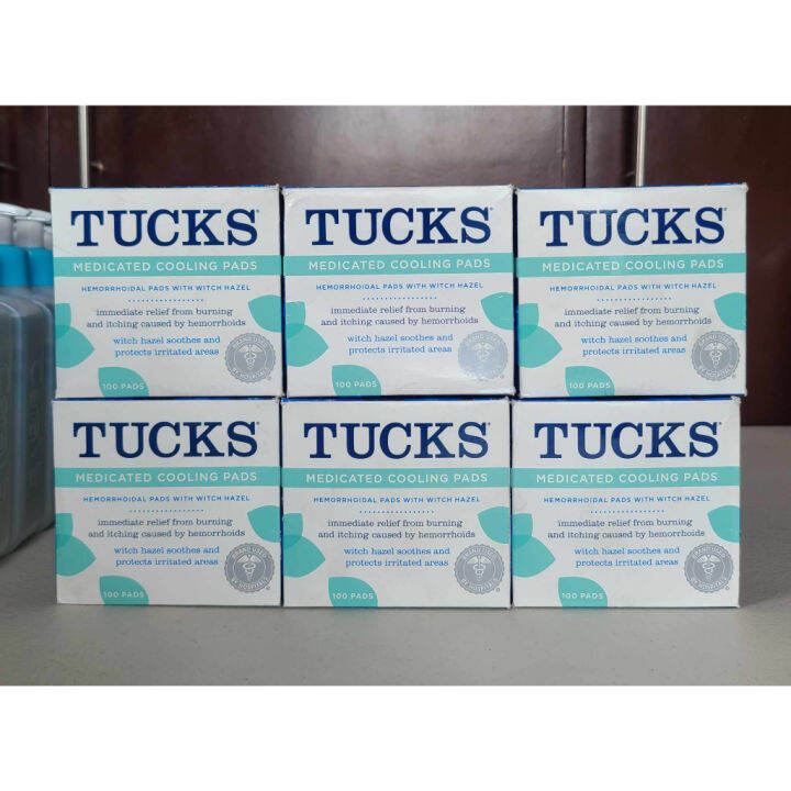 TUCKS Medicated Cooling Pads, 100 Pads Lazada PH