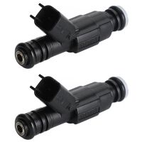 2PCS Fuel Injectors Fit for C-MAX Fiesta Focus Mondeo 1.8L 2.0L 0280156154 1S7G-GA 1S7G9F593GA Car Parts