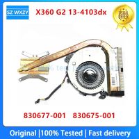 For HP Spectre X360 G2 13-4103dx Laptop CPU Heatsink Radiator FAN 830677-001 830675-001 100% Tested Fast Ship