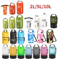 【CC】 2L/5L/10L Dry Pack Sack Floating Canoing Boating Rafting Kayaking Trekking