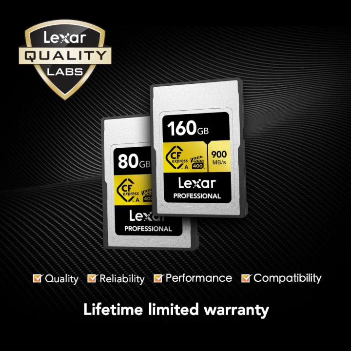 lexar-memory-card-80gb-cfexpress-type-a-professional-เมมโมรี่การ์ด-การ์ดความจำ-ของแท้-ประกันศูนย์ตลอดอายุการใช้งาน