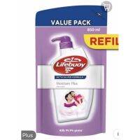 Lifebuoy สบู่เหลวอนามัย ฆ่าเชื้อโรค99.99% ปริมาณ 850ml กลิ่น MoisturePlusถุงเติม