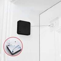 ▫♛☎ Automatic home door closer bedroom free punch shrink self-closer invisible door hydraulic buffer pull rope door closer