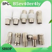 B5ev40er4ly Shop TV RF F Type Female Male Plug Adapter Connector Socket to RF Coax Adapter Terminal Converter video For Aerial CCTV