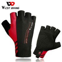 2021WEST BIKING Summer Cycling Gloves For Men Sport MTB Mountain Gloves Half Finger Breathable Women Bicycle Gloves S-XL 4 Colors