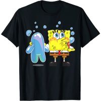 Vintage T-Shirt Letter Print SpongeBob Fashion Premium For men Valentines Day gift