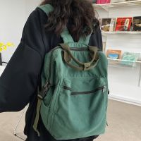 ❐☾ Vintage Women Canvas Backpacks Canvas Vintage Ladies Backpack - New Solid Color - Aliexpress