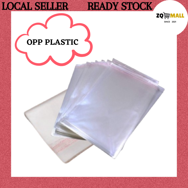 100PCS Plastic Clothes Packing Bags Transparent Garment Packing