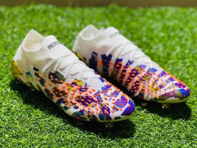 รองเท้าฟุตบอล รองเท้าสตั๊ด อดิดาส/Adidas predator สำหรับผู้ชาย