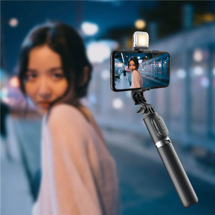 roreta-2022ใหม่ไร้สายบลูทูธ-s-elfie-ติดขาตั้งกล้องที่มีการเติมแสงชัตเตอร์การควบคุมระยะไกลสำหรับ-ios-a-ndroid-มาร์ทโฟน