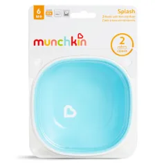 Munchkin - 2Pk Gentle Scoop Spoons, Blue/Green