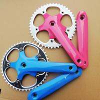 Lanhang 46 T X 170 Mm อลูมิเนียมอัลลอยด์ CNC Dead Fly โดยเฉพาะจักรยานสีหนา Crankset โซ่มะกอก