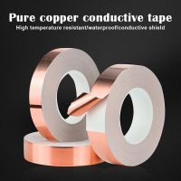 65FT Single Side Conduction Copper Foil Tape EMI Shielding Conductive Tape  For Electric Guitar Transformer Smart Phone PC PDA