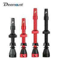 Deemount 2PCS/1 คู่ 44/60 มม.จุกนม Presta F/V วาล์วสำหรับแผนที่ Tubeless ขอบคาร์บอนโลหะผสม Stem ทองเหลืองขี่จักรยาน DIY อุปกรณ์เสริม-dfgsrertersd