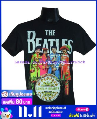 เสื้อวง THE BEATLES เดอะบีเทิลส์ ไซส์ยุโรป เสื้อยืดวงดนตรีร็อค เสื้อร็อค  BTL1765 ถ่ายจากของจริง