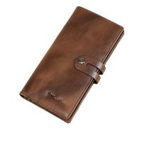 Leather Wallet for Men Women 2023 Anti Theft RFID Card Wallets Mens Womens Luxury Purse Brown Black Red Coffee Bag Free Shipping