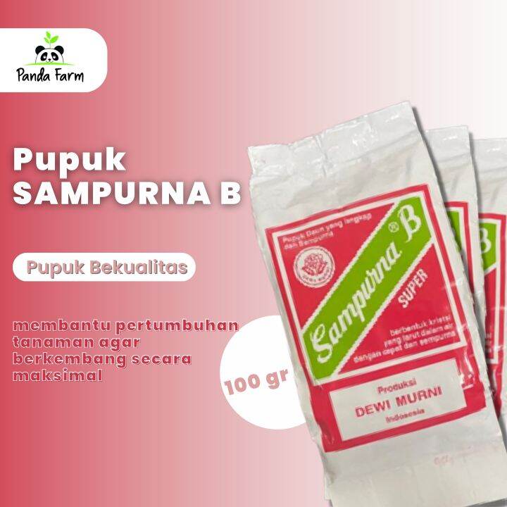 Pupuk Sampurna B 100gr | Lazada Indonesia