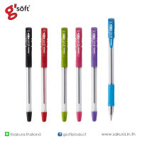 ปากกาหมึกเจล Gsolf Standard oil gel pen  0.5mm  น้ำเงิน/แดง/ดำ