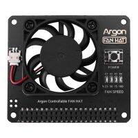 3X Argon Fan HAT for 4/ 3 Cooling Fan with Software Adjustable Speed / 40mm Big Fan for Raspberry Pi4