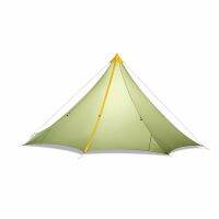 Knot 860G Ultralight Camping Rodless Pyramid Tent 4-8 Person Large Tarp 20D Nylon Both Sides Silicon Coating Outdoor Hikeburger