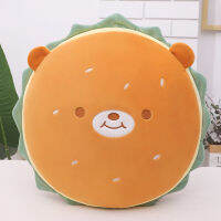 New Hamburger Pillow Plush Toy Foodie Snack Pack Camping Pad Sleeping Multifunctional Girl Heart Birthday Ideas