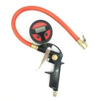 Digital Tire Pressure Gauge Inflator Gun for Auto Motorcycle Car Air Tools Portable Tyre Inflating Pump