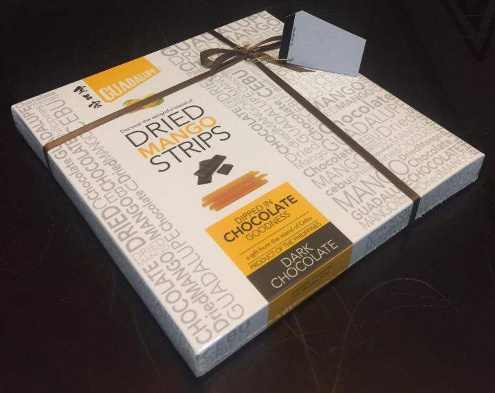 Guadalupe Dried Mango Strips (Dipped in Dark Chocolate, 120g) Lazada PH