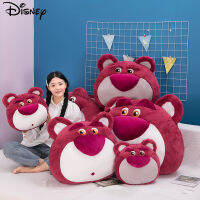 ดิสนีย์ Toy S TORY Lotso Huggin ยัดตุ๊กตาตุ๊กตาการ์ตูนสตรอเบอร์รี่หมีเด็กเด็กสาวของขวัญหอมโซฟาเตียงตกแต่ง