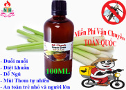 Tinh dầu sả chanh loại lớn thể tích 100 ml xông phòng khử mùi đuỗi muỗi