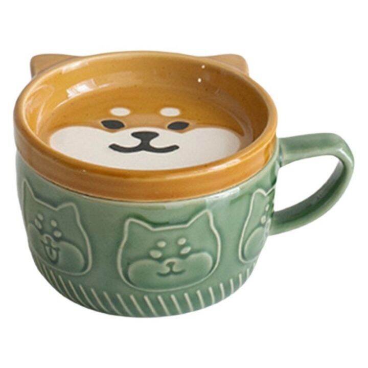 japanese-cute-mug-creative-ceramic-shiba-inu-panda-coffee-cup-with-lid-home-couple-milk-breakfast-cup-water-cup