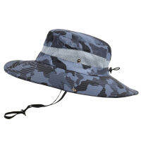 Breathable Outdoor Sun Protection Cap Fishing Bucket Wide Hat