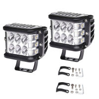 Led Bar Offroad 4X4 60W 4นิ้วไฟทำงานสามแถว Dually Side Auto Spotlight น้ำท่วม Combo 12โวลต์สำหรับรถ A เรือหมอกโคมไฟ