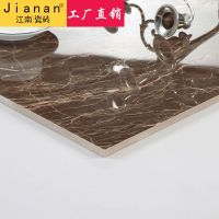 Spot parcel post Brown Ultra-Flat Glaze Diamond Marble Tile 800x800 Full Polished Glaze Kitchen Bathroom Wall Tile