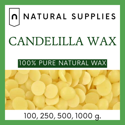 Candelilla Wax แคนเดลิลลาแวกซ์ เกรดเครื่องสำอาง 100, 500, 1000 g.