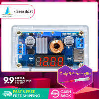 Seasboat ปรับ5A CC/CV Power Step-Down โมดูลไดรเวอร์ LED USB โวลต์มิเตอร์ + กรณี