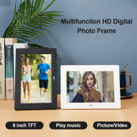 8 Inch Hd Digital Photo Frame Led Electronic Photo Album 1280x800 Picture Frame With Remote Control Music Video Playing Clock