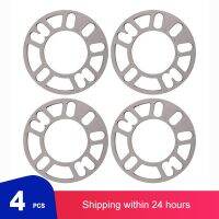 4Pcs Wheel Spacers Shims Spacer Universal Accessories Aluminum Flat Hub Plate Cars Alloy