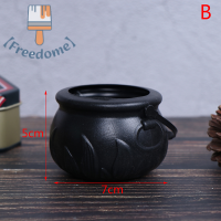 【Freedome】 Halloween Candy กาต้มน้ำหม้อฮาโลวีนถัง cauldron กับที่จับเด็กของเล่น