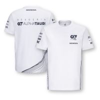 Team 2023 Scuderia Alphatauri T-shirt Summer F1 Racing Teams Sport Men Tee Shirts Short Sleeve Fashion Women Childrens Clothing 2023 New T-shirt