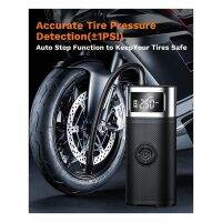 Portable Electrical Air Pump Plastic LED Digital Display Wireless Car Air Compressor for Car Motorcycle Bike