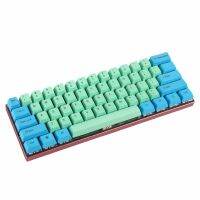 Ymdk 61 Oem ชุด Pbt แบบหนาโปรไฟล์สำหรับคีย์บอร์ดแบบกลไกโป๊กเกอร์ Gh60 Bface