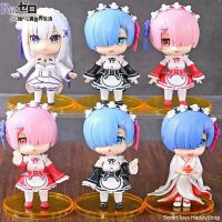 เซ็ตตุ๊กตาโมเดลฟิกเกอร์ Re ZERO Limited Edition Model Figure ชุด 6 ตัวแอคชั่นสุดน่ารักรุ่นพิเศษจำนวนจำกัด